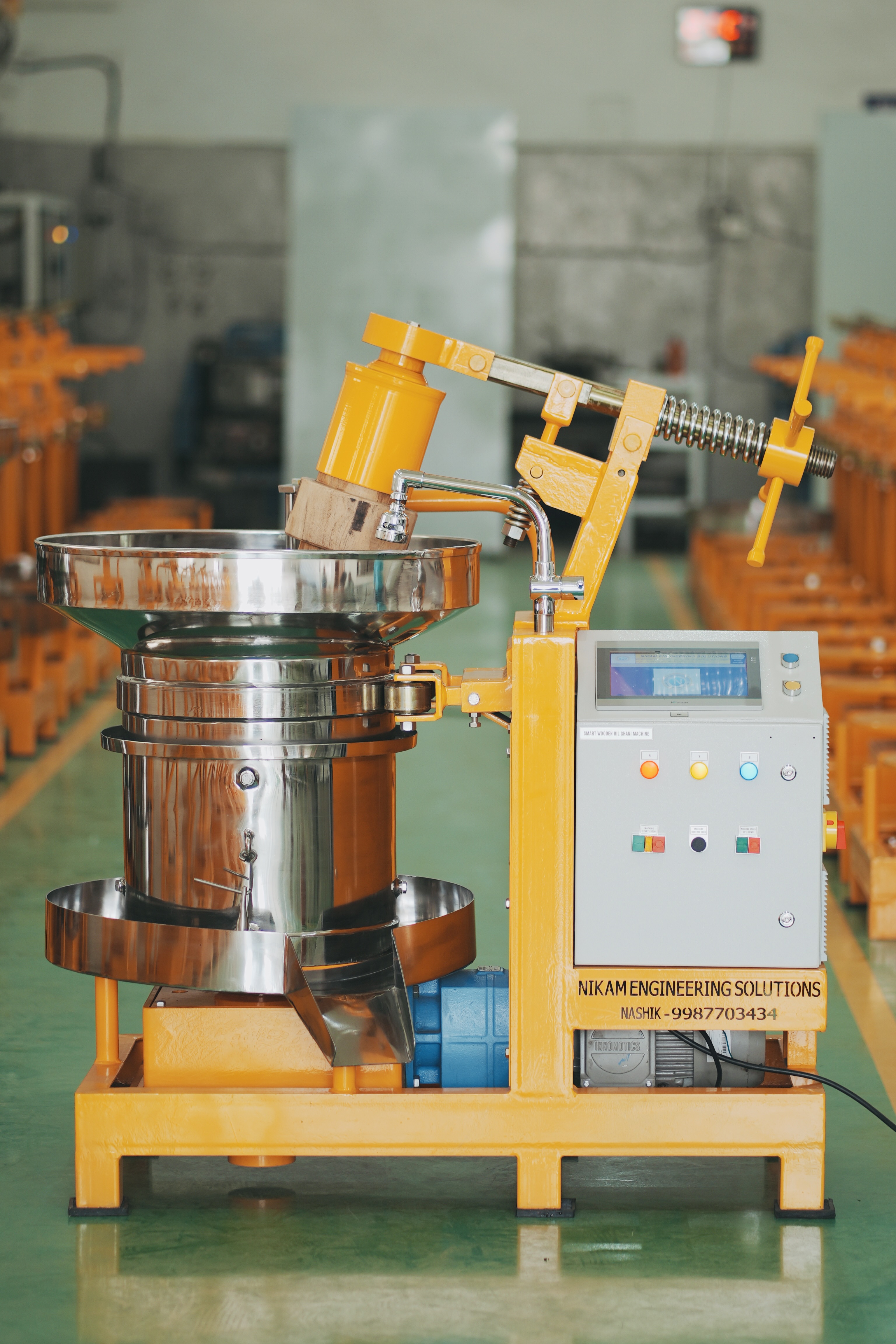 Advanced Wooden Oil Ghani Machine